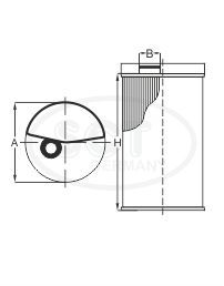 SCT GERMANY Kütusefilter SC 7079 P